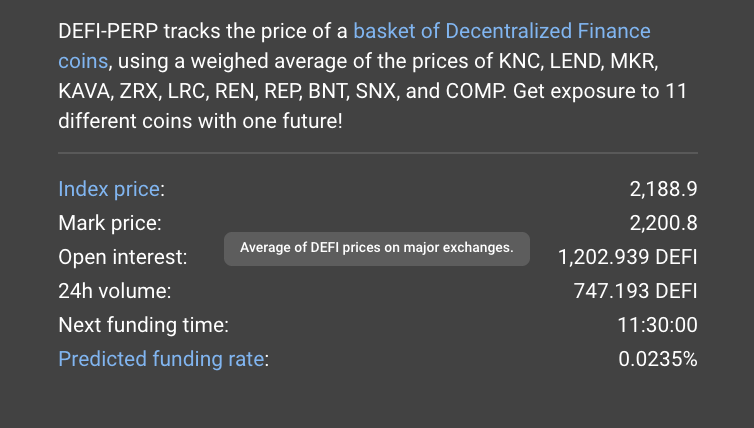  $DEFI  $BTCbuy sept vs sell perpsPerps funding AY 5 day avg: 148%Sept implied funding AY: 4.5%Account lev: 20%Spreading 3* account sizeDaily exp pnl: 1.18% (of account size)Risk: ADL (lesser since DEFI is an index)
