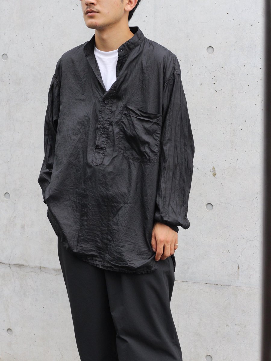 COMOLI  21ss ウールシルクシャツ size2 新品