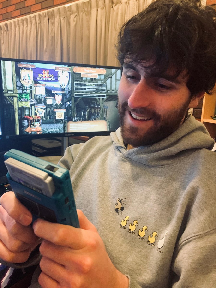 DoubleJumpComms's tweet image. Mitch's favourite games definitely reflect nostalgia for the era he grew up in. He chose: Pokemon Silver (NOT Gold), Age of Empires II, and Spyro: Year of the Dragon.

Let us know what you think about his choice of games and why you think Silver is objectively better than Gold