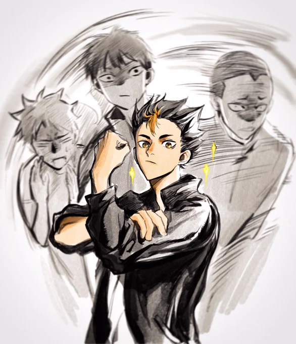やるのかこら
#karasuno #haikyuu #烏野 