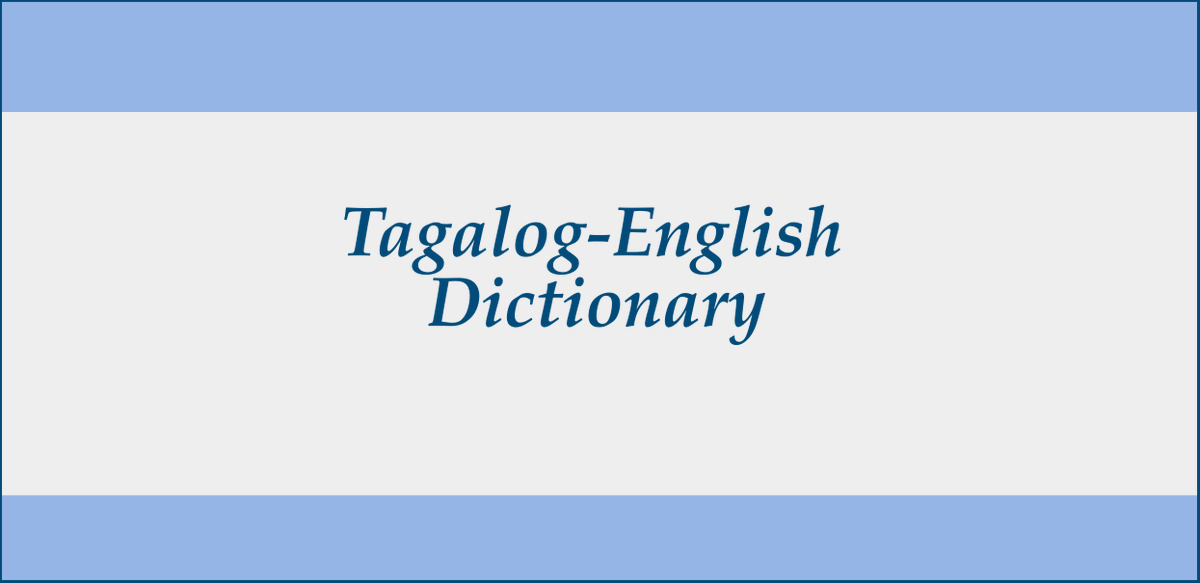 RlmTech's tweet image. Tagalog English Dictionary

rlmtechnology.com/products/tagal…
