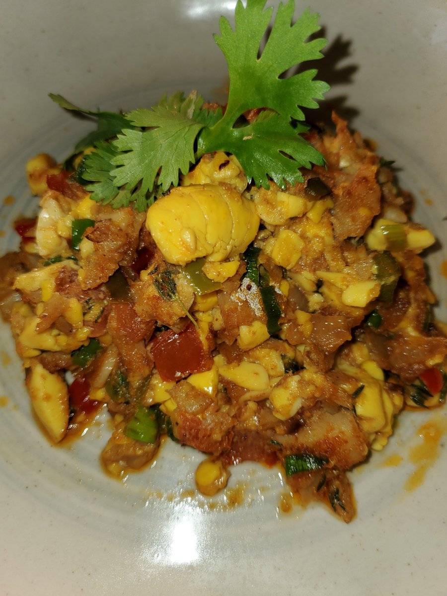 ChefIrie's tweet photo. From the cooking demo this evening. #PrivateChef #CookbookAuthor #CreateTVChannel #JamaicanChef #JamaicanCuisine #JamaicaIndependenceDay #ackeeandsaltfish https://t.co/5MymYO9q1Q