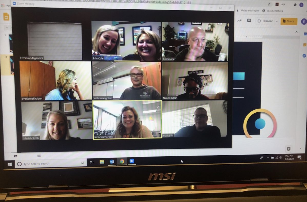 🐺 Great day with teachers - VIRTUAL! Dropping into some break out rooms!

🐺 Also got to WELCOME some new teachers to the JFK family!!

📱 As we start 2020-2021, we are ‘changing our playlist...together’!
