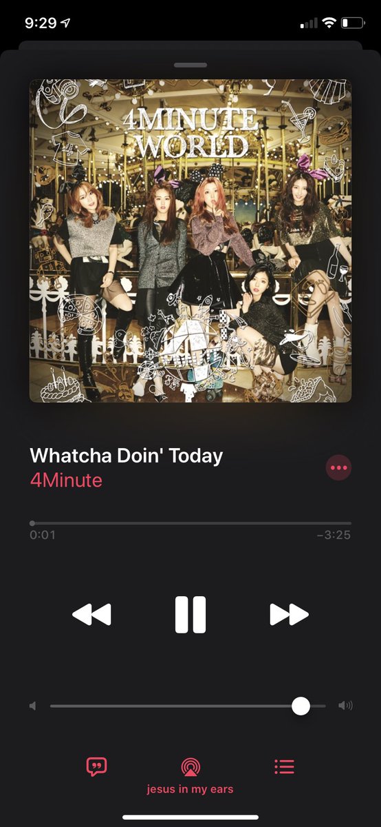 10) Out of the 4, which is your least favorite 4MINUTE song?