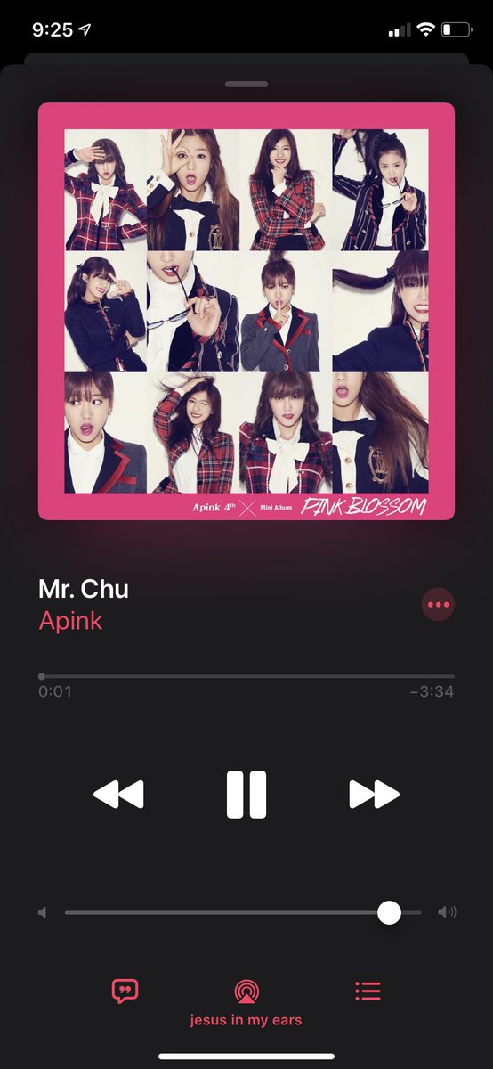 14) Out of the 4, which is your least favorite APINK song?