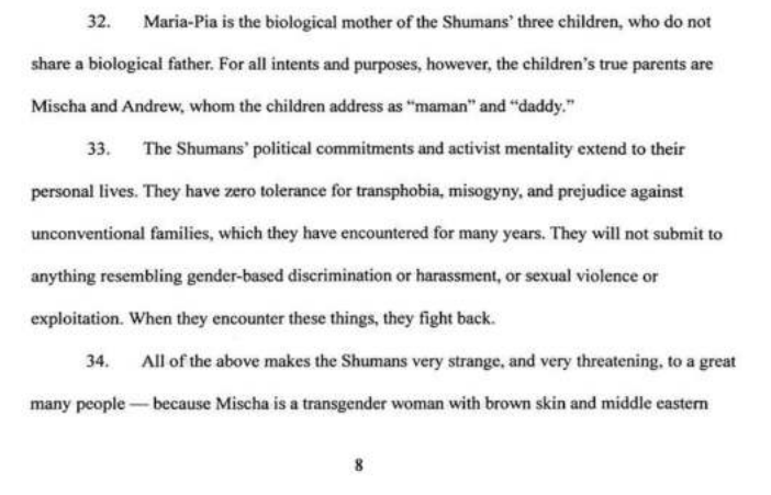 7. The Shumans and their lovers/marks aren't even representative of how most queer and/or poly people live. They should not be taken as representative of any group that they claim membership of and that they claim to be “uncompromising activists” on behalf of.