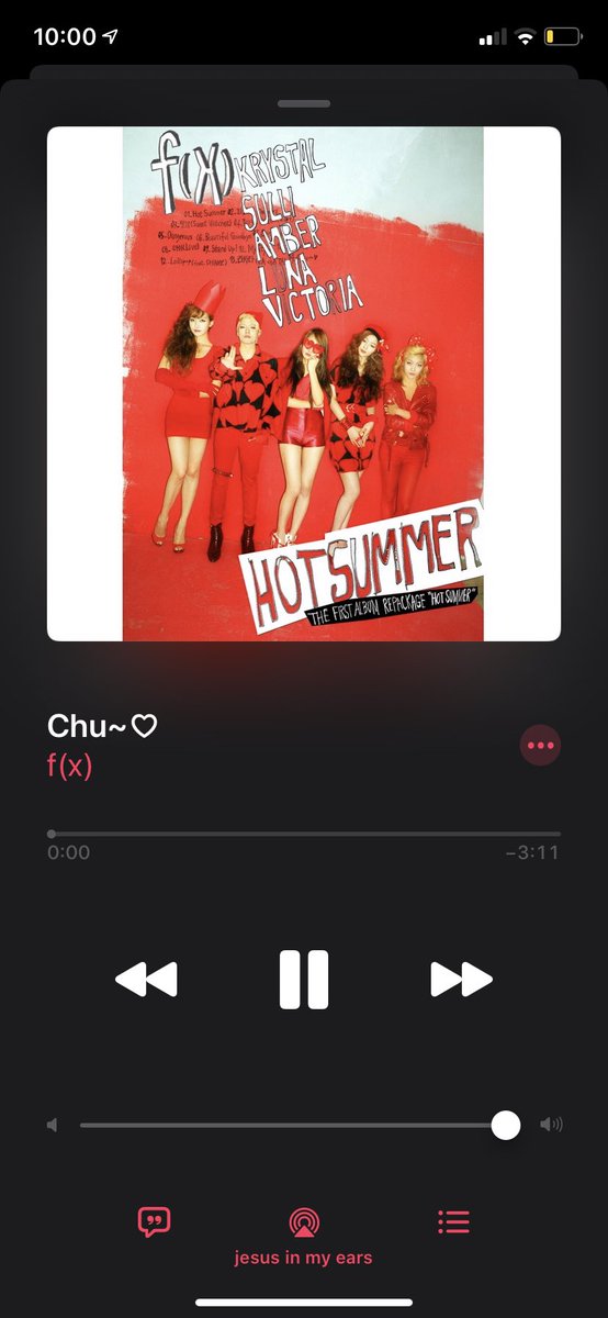 18) Out of the 4, which is your least favorite F(X) song?