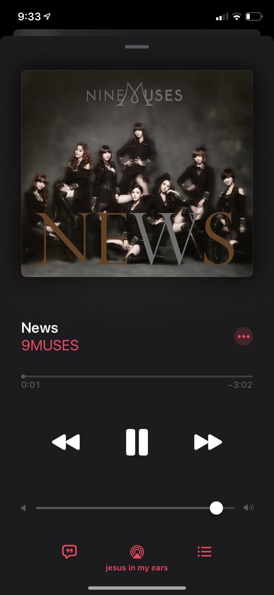 22) Out of the 4, which is your least favorite 9MUSES song?