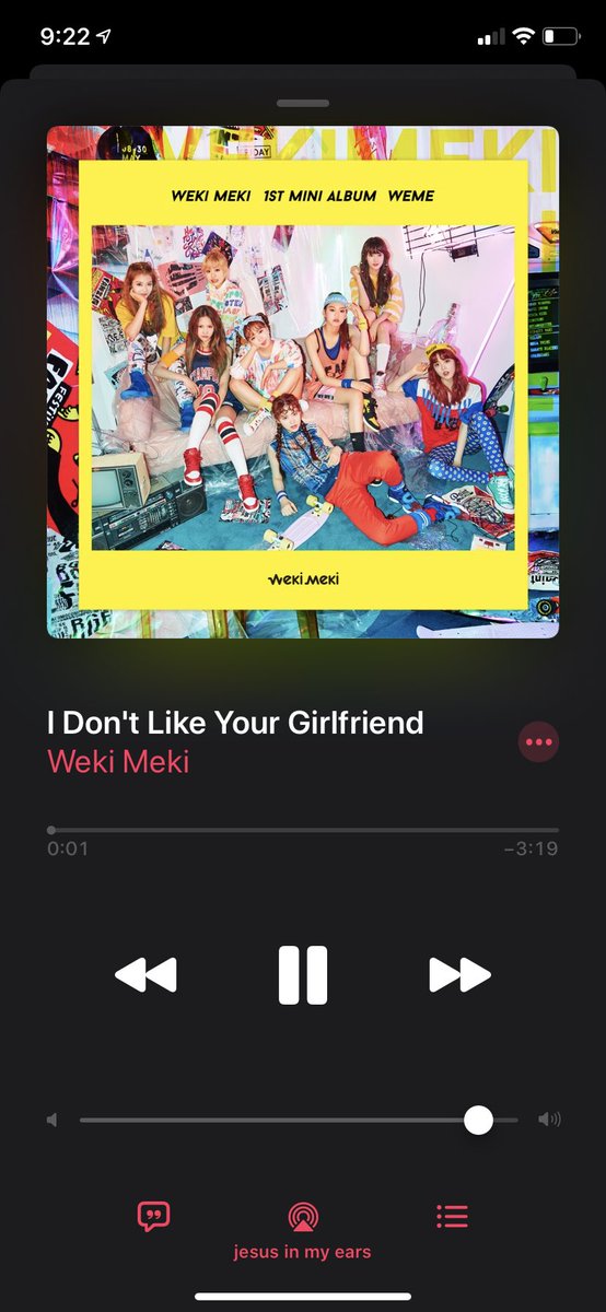 33) Out of the 4, which is your least favorite WEKI MEKI song?