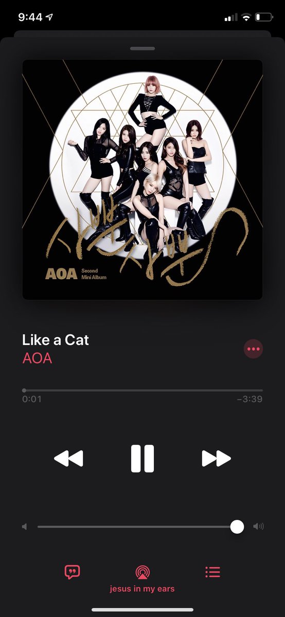 30) Out of the 4, which is your least favorite AOA song?