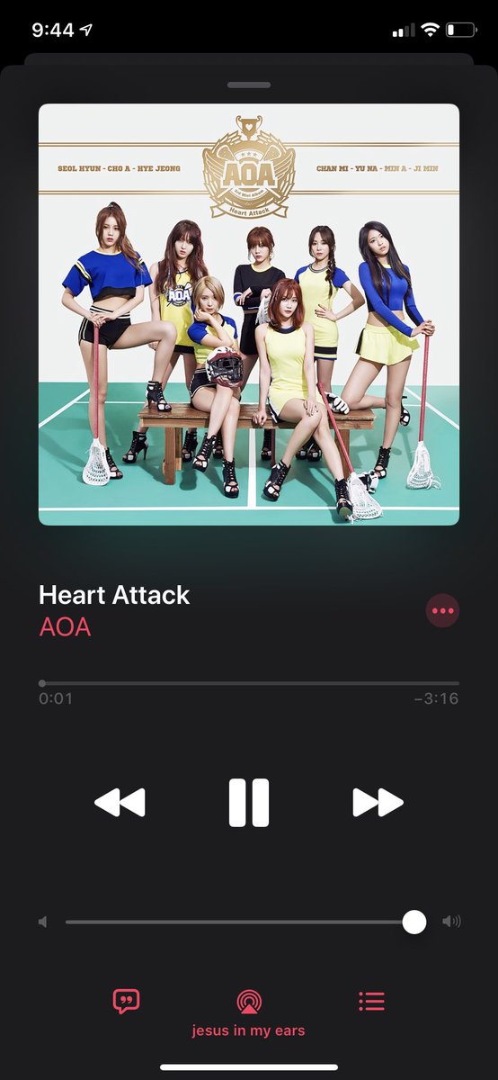 30) Out of the 4, which is your least favorite AOA song?