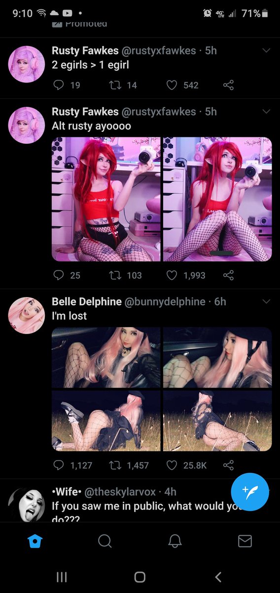 Coincidence? I dunno. <a href="/rustyxfawkes/">Rusty Fawkes</a> × BELLY DELLY