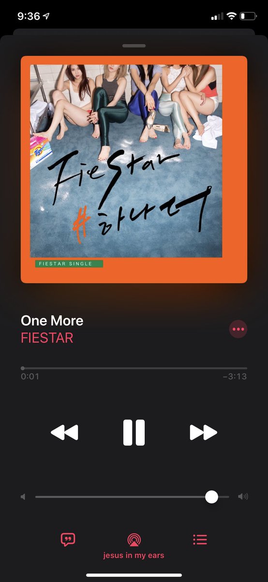 34) Out of the 4, which is your least favorite FIESTAR song?