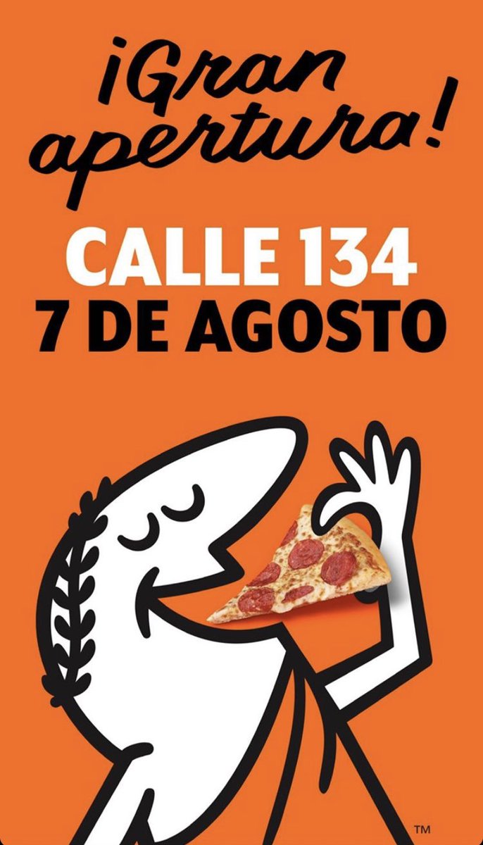PressJaime's tweet photo. Con mucha emoción abrimos mañana 7 de Agosto, nuestra segunda tienda en Bogotá.
Texaco San Rafael Calle 134 #54-11.
#pizzapizza https://t.co/8KAqLH3gJ3