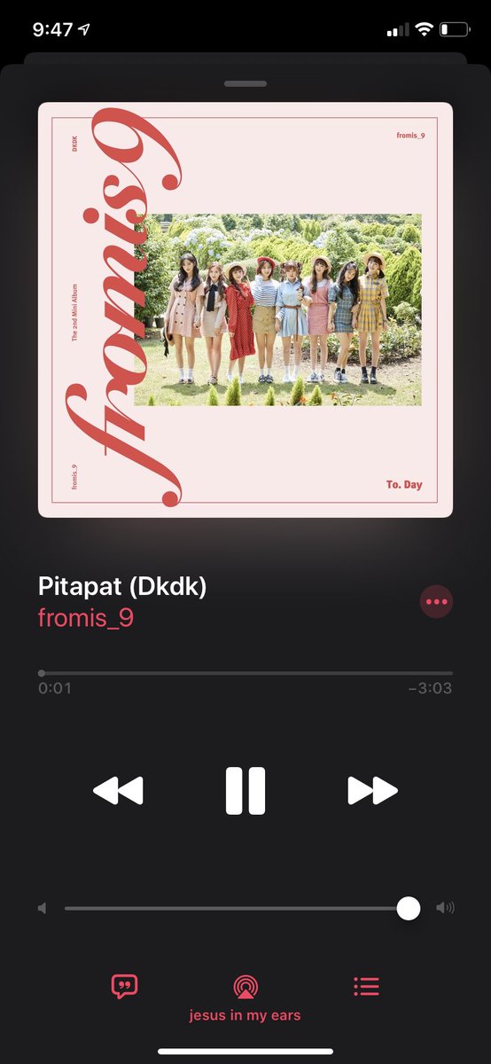 37) Out of the 4, which is your least favorite FROMIS_9 song?