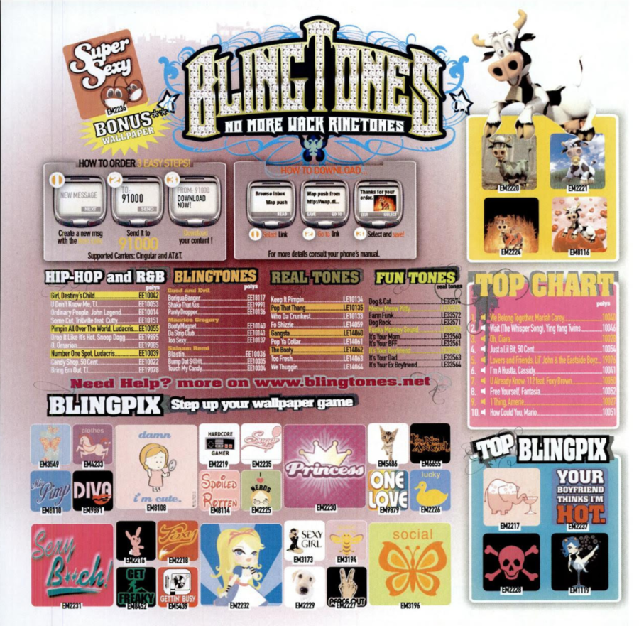 McBlingAn aesthetic that emerged sometime in 2003 where the philosophy was that consumption was the remedy to the collective trauma felt by 9/11. Celebrating luxury in a maximalist, almost 70s inspired way, it ultimately died out once the Great Recession hit.