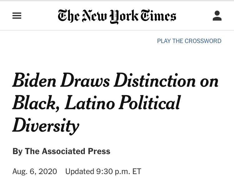 Plenty of outlets, including  @nytimes, didn’t even bother to do their own reporting. They just picked up the wire from  @AP. I’m always fascinated by the stories that mainstream outlets won’t touch.