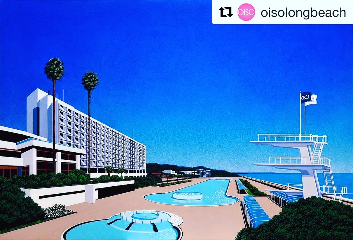 前*樹様 NAGAI HIROSHI／永井博／パブミラー／VACATION／ヴィ 希少品】レア ヴィンテージ 1981年 永井博 Penguin's VACATION