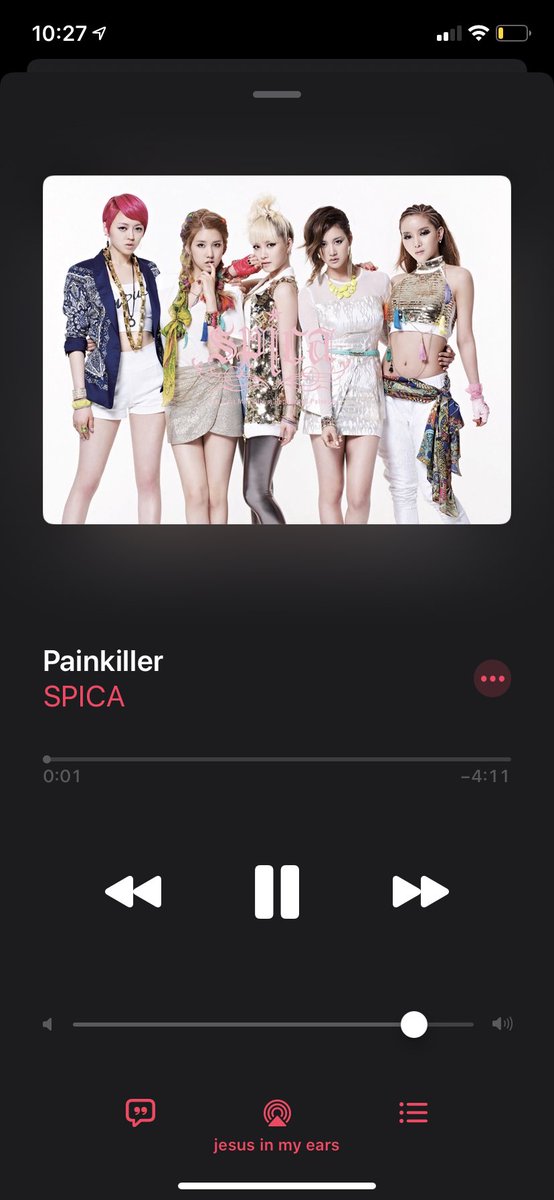 53) Out of the 4, which is your least favorite SPICA song?