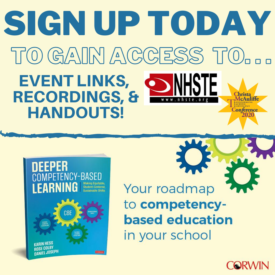 Have you heard the news? #NHSTE and #NHCMTC are hosting a #bookstudy event this month! Sign up now to receive online event links, handouts, and recordings! Join the conversation! @corwin_press #nhcmtc #nhedies #nhedmasterminds #shiftshappen #deeperCBE forms.gle/HifGDjTeXhoBoh…