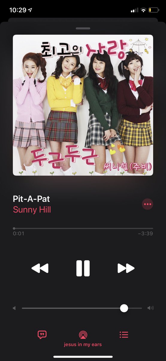 57) Out of the 4, which is your least favorite SUNNY HILL song?