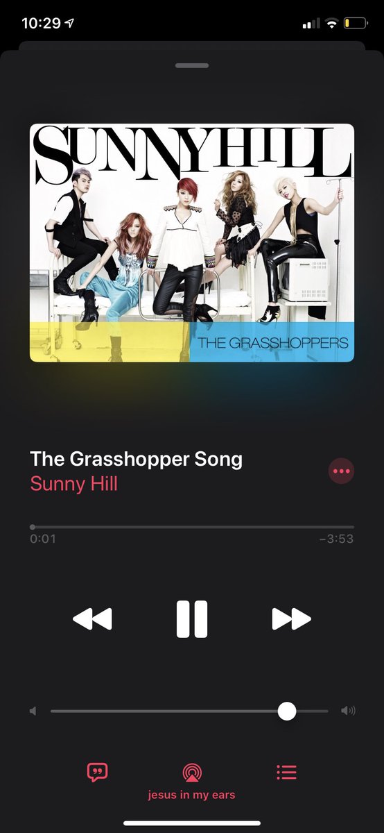 57) Out of the 4, which is your least favorite SUNNY HILL song?