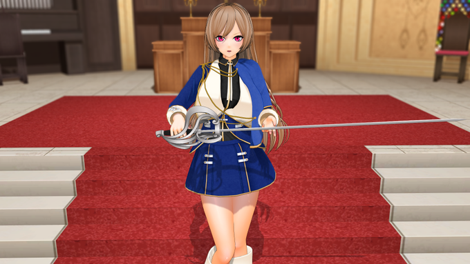 式典での彼女と家での彼女 