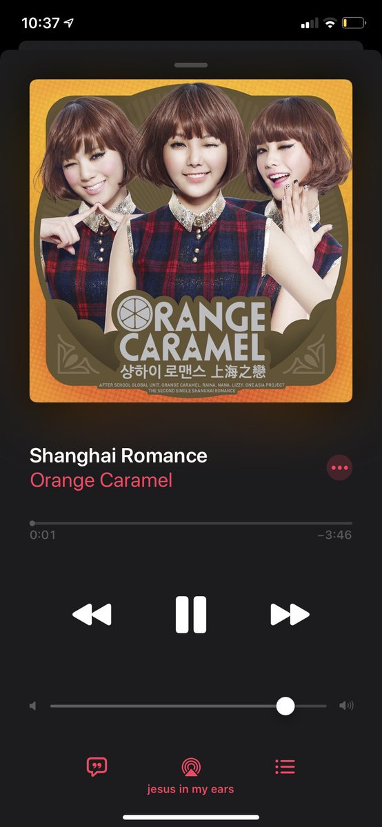 63) Out of the 4, which is your least favorite ORANGE CARAMEL song?