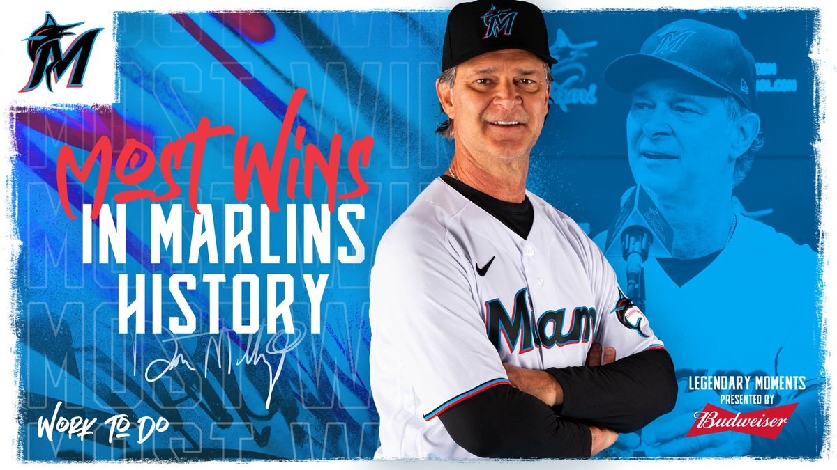 Miami Marlins on X: With that win, Don Mattingly became the