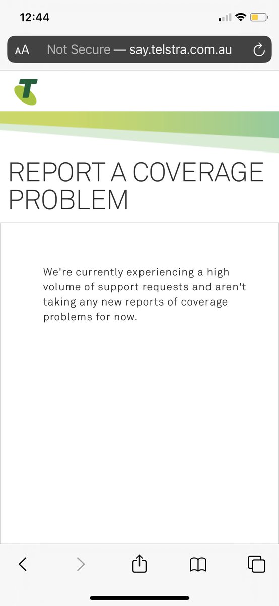 . <a href="/telstra/">Telstra</a> problems with working from home. I live in the eastern suburbs of Melbourne. I have to stand on the footpath to take business calls. This is normal. The process to report a Telstra black spot is so overwhelmed that you can no longer do it. <a href="/VicGovtNews/">Victorian Government News</a>