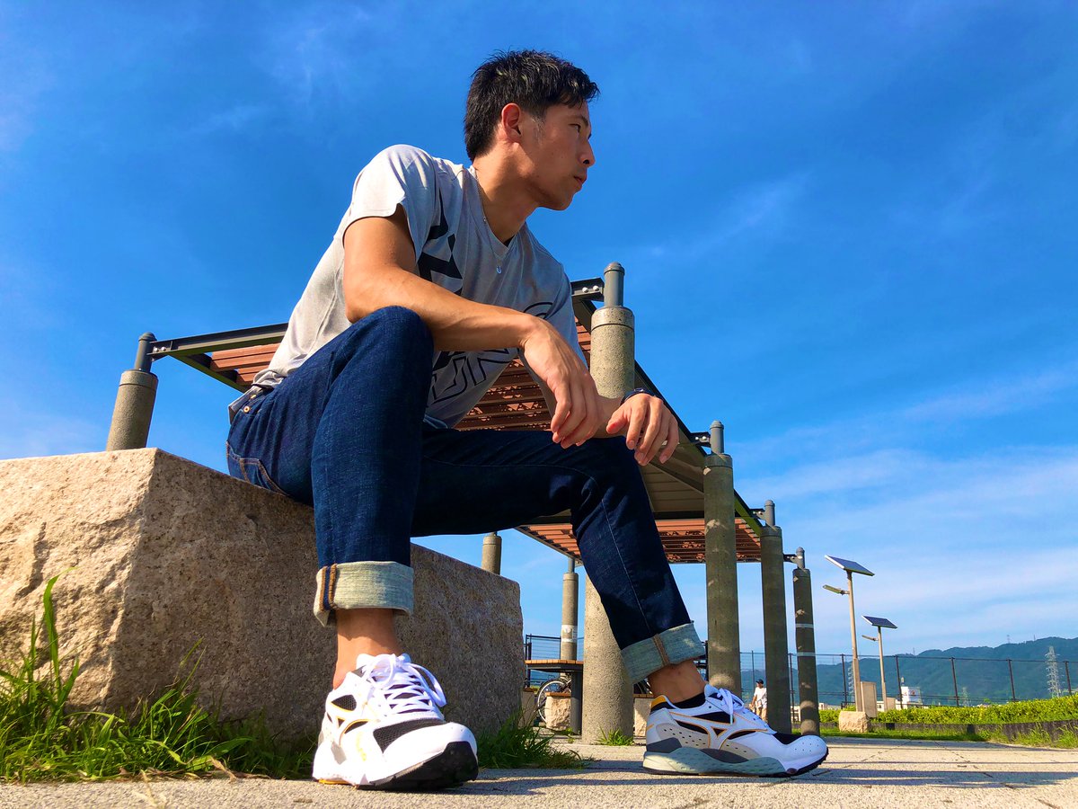 荻田大樹 Ogita Hiroki ミズノコーデ ミズノスニーカーは長時間歩いても疲れにくいのでオススメです オシャレもですが 健康も足元からですよー 皆さんもお気に入りの一足を探してみてくださいね T Co C6yt9x3oiz Mizuno Mondocontrol