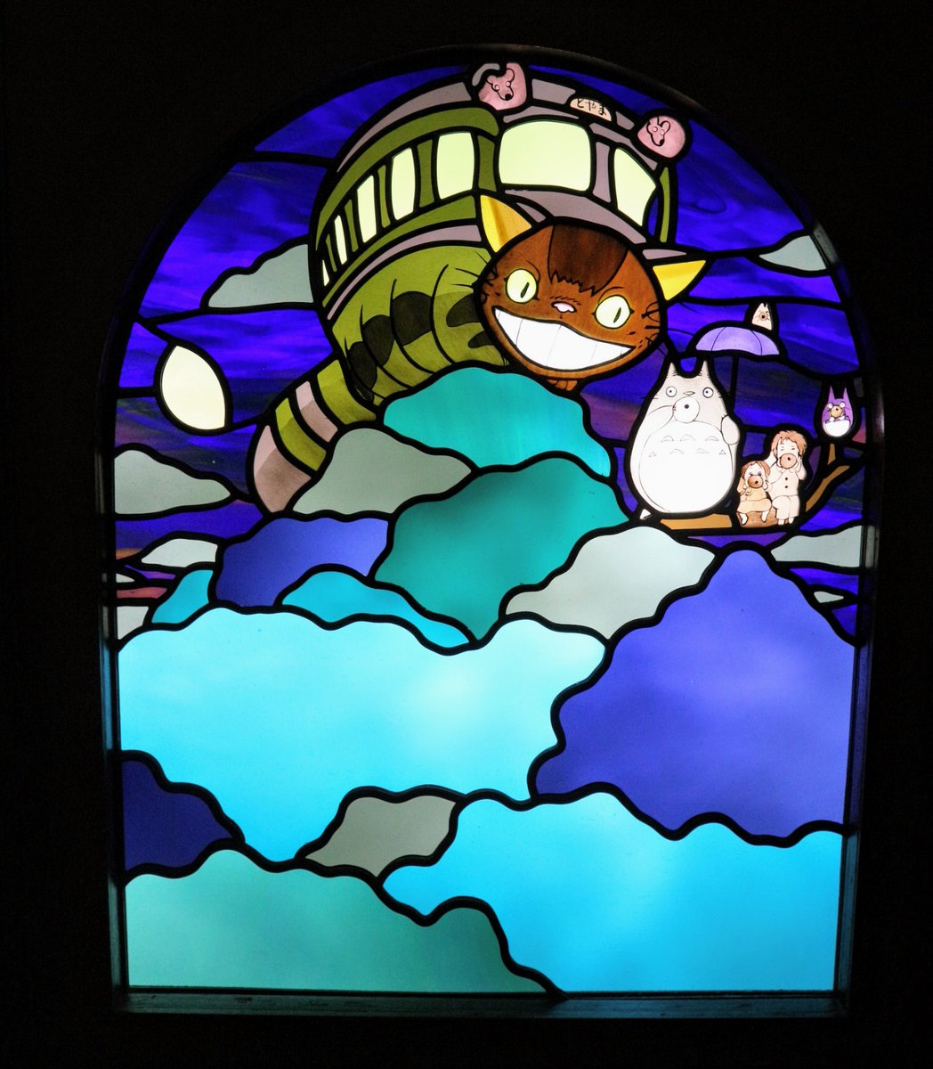 以前、ジブリ展を見に行ったときの写真。 ジブリ作品は大好きで全部見