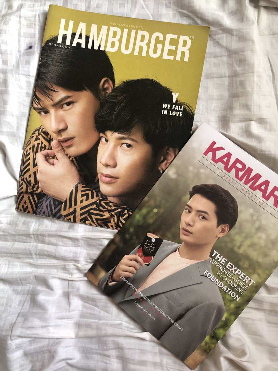 Limited Edition HAMBURGER magazine #kristsingto cover + karmart