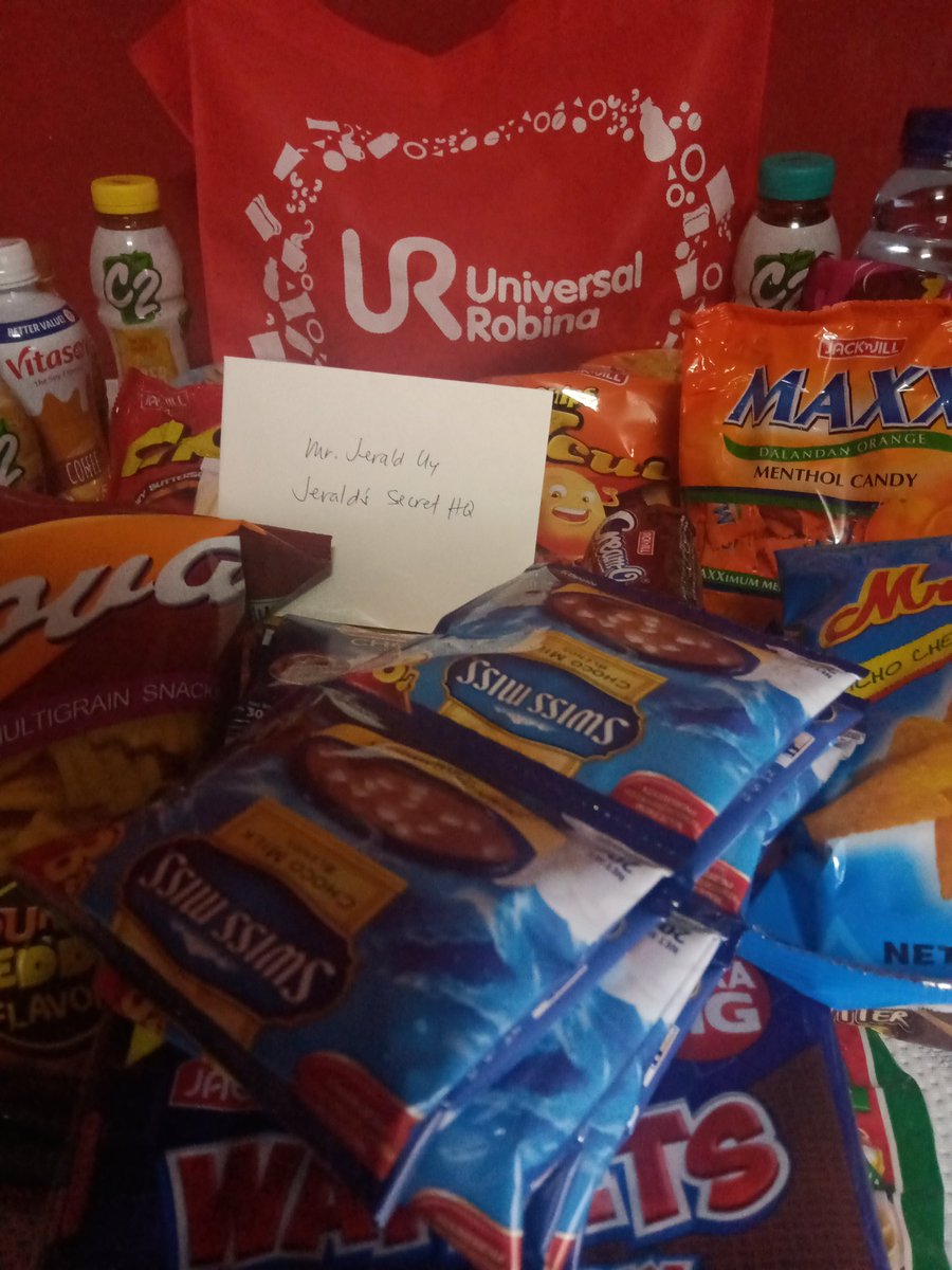 jeralduy's tweet photo. Wow! Thank you Ms. Vivecu, Ms. Len and Sir Jeff of Universal Robina Corporation for reaching out to me through your products. This humble effort will certainly bring me and my family delight. God bless you your company and your #URCommunity advocacy. https://t.co/20tTJPwkzv