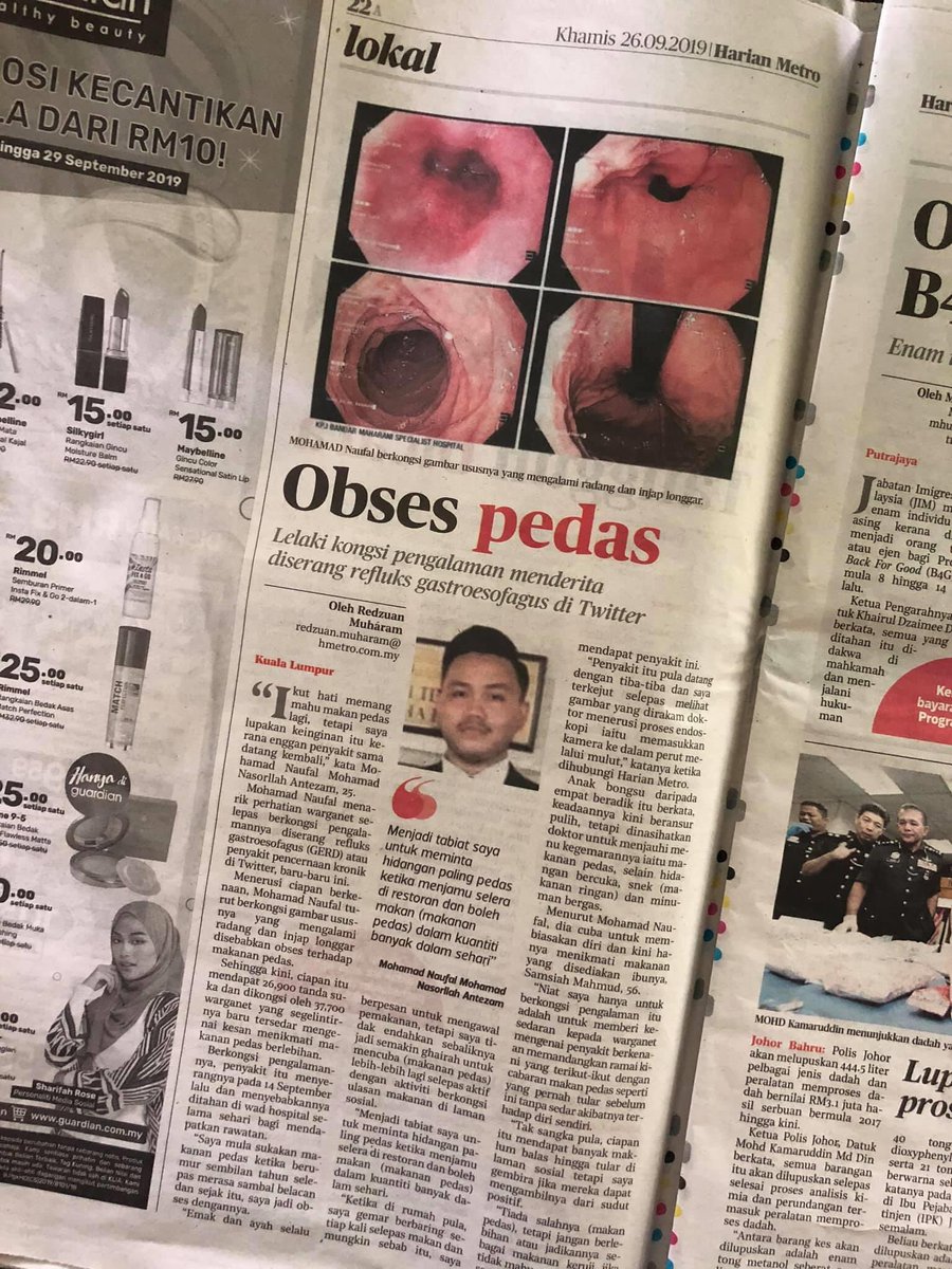 Aku bukan penjual insurans tapi hari ni aku nak share kebodohan aku akibat sombong taknak ambik insurans awal-awal & telah akibatkan RM 3,500.00 aku melayang macam tu untuk prosedur masukkan kamera dalam perut yg tak sampai 10 minit dan masuk wad untuk sehari je.