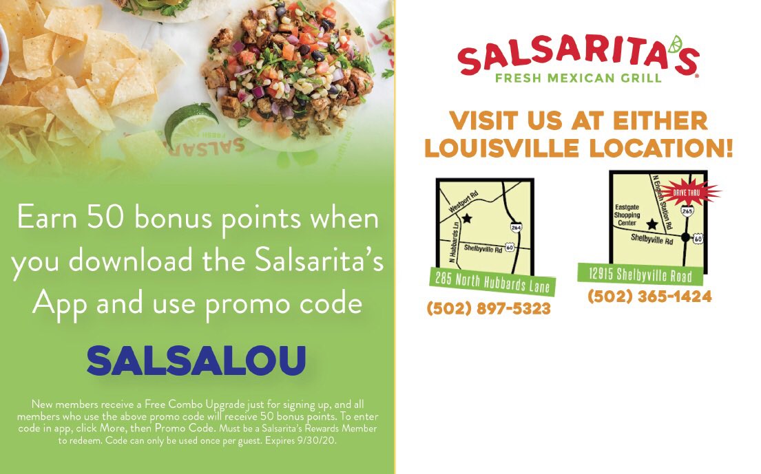 chiploverlou's tweet image. Another Friday Fiesta Awaits ... @Salsaritas | New ways to experience and save. #downloadtheapptoday #NationalNachoDayCountdown #beginsnow