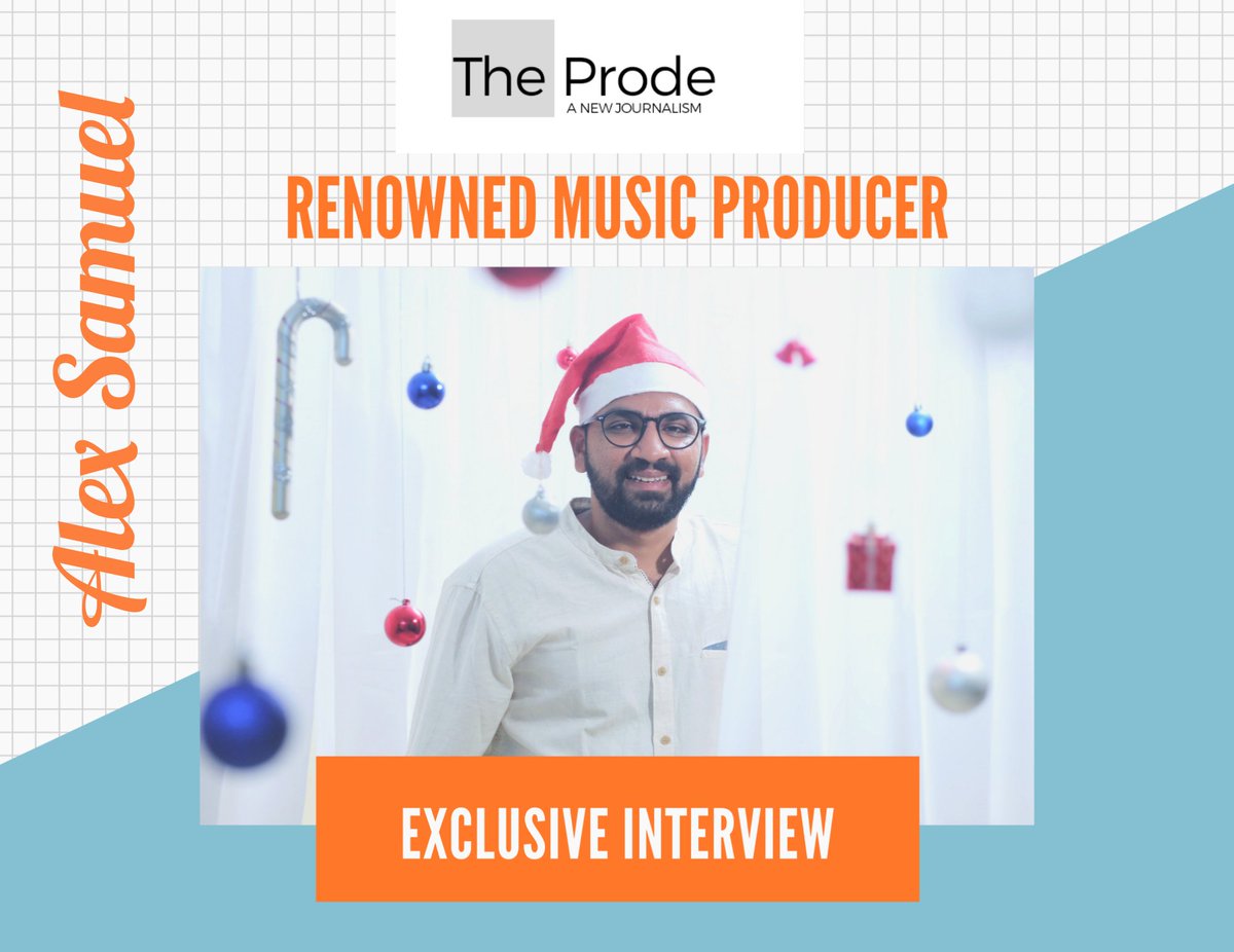 Renowned Music Producer , Alex Samuel will be in a conversation with our Editor in Chief <a href="/OfficialRitwij/">Ritwij Raj</a> on <a href="/RealTheProde/">The Prode</a> 

Stay tuned 🎥