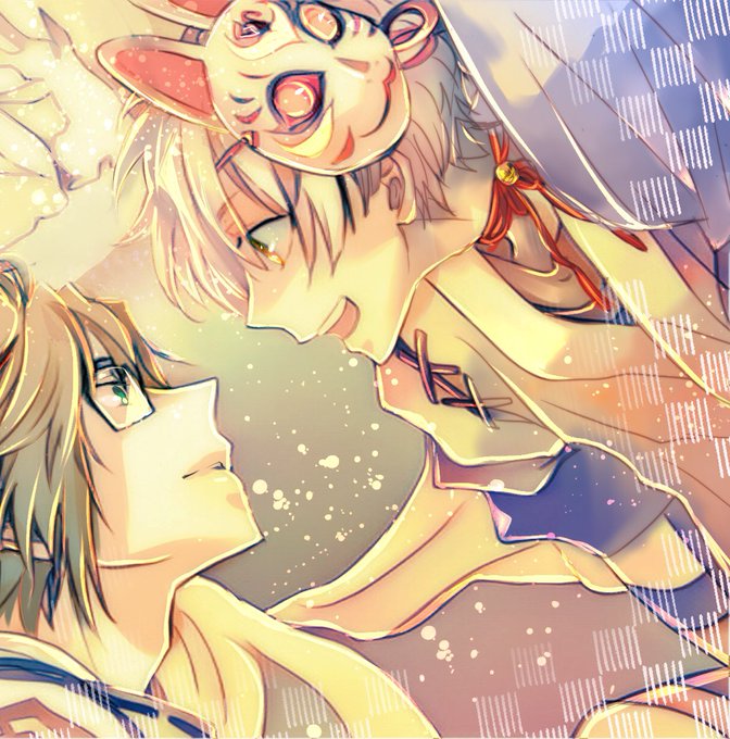 狐面のtwitterイラスト検索結果 古い順