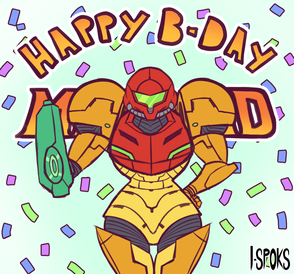 Happy B-Day Metroid 🎉 Better late than never, despite having made a ...