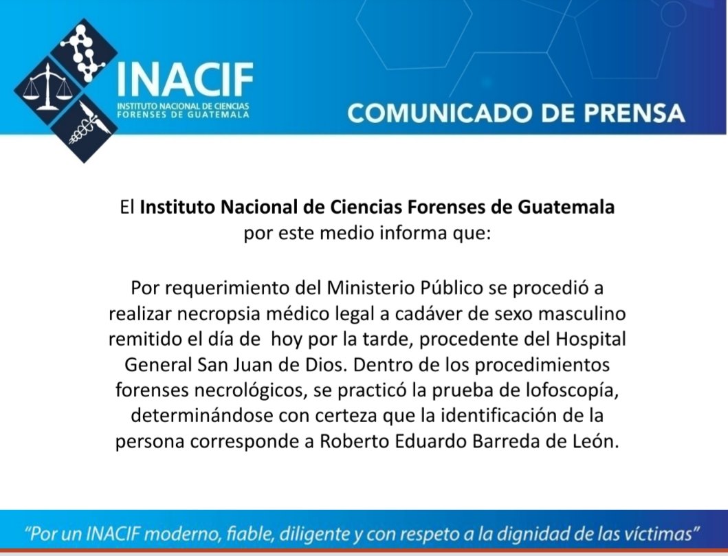 INACIFGT's tweet photo. El @INACIFGT por este medio informa: https://t.co/jytpAa3BcL