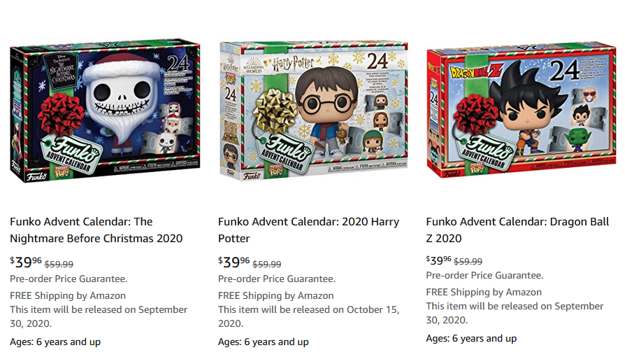 Funko POP News ! on Twitter: "Amazon has discounted the new HP Funko POPs,  Hasbro POPs and Calendars ~ HP ~ $10.99 > $8.78 ~  https://t.co/wfVYKbaB0M Hasbro ~ $10.99 > $8.78 ~