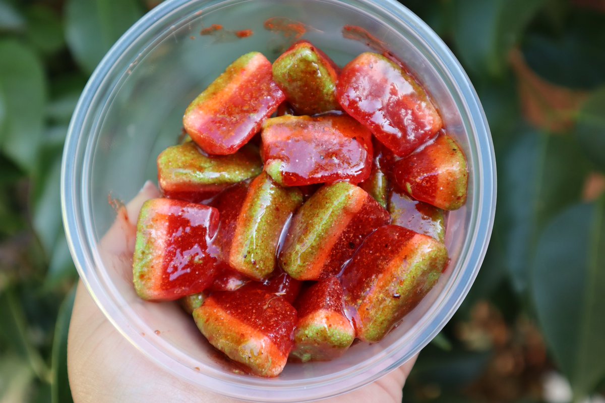 d__est's tweet photo. SALE this weekend! 2 for $8 (you can also mix &amp; match with my chamoy dip) #cost0toretweet 🥰 https://t.co/85oc3CLQvD