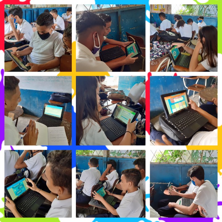zapata_cp's tweet photo. Hoy dio inicio el curso de competencia digitales con alumnos de 11mo grado en la disciplina de AEP.
#ENVICTORIASEDUCATIVAS 
@minednicaragua 
@MINED_Managua 
@d_mined https://t.co/MDtvrwbWTt