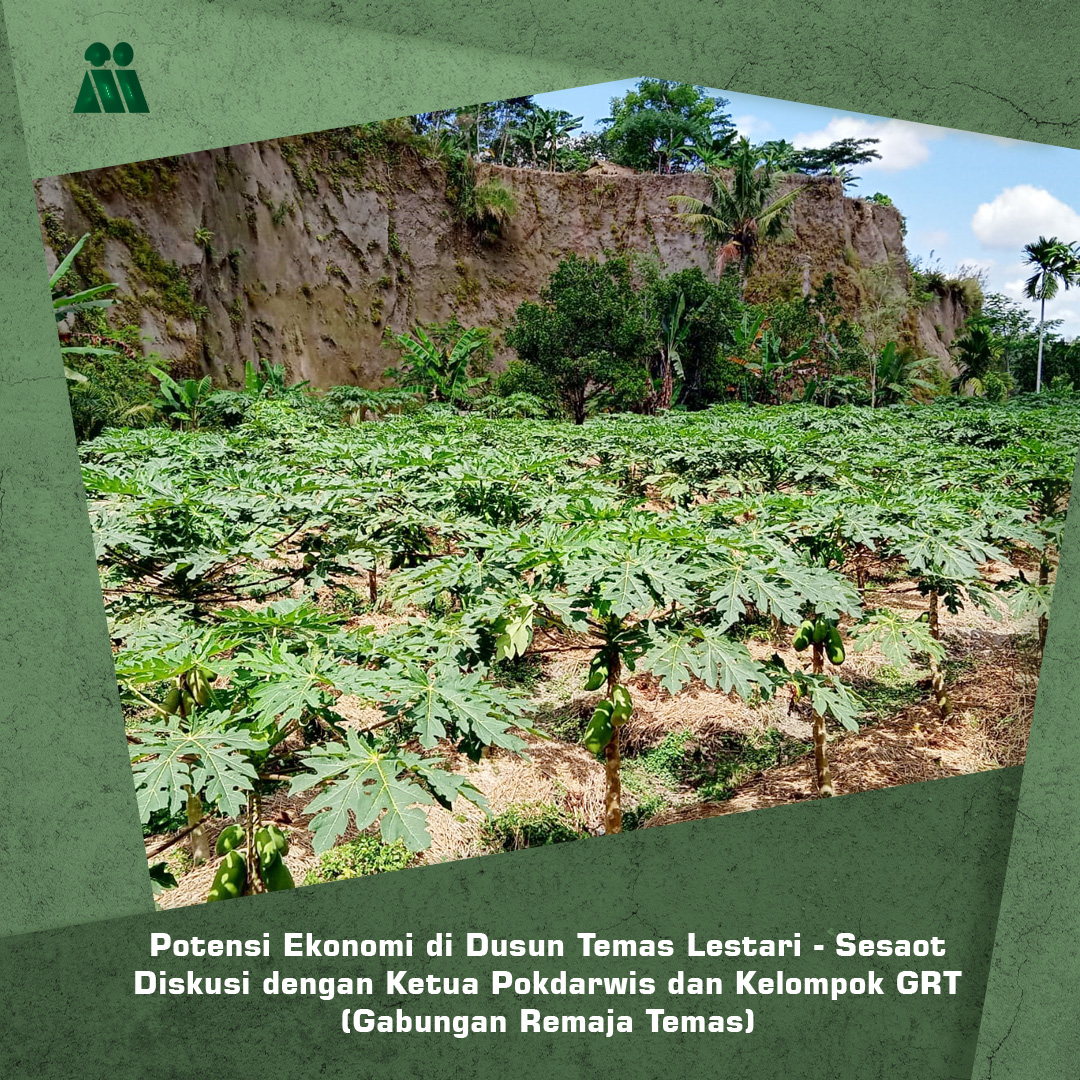 mitrasamya_'s tweet photo. Potensi Ekonomi di Dusun Temas Lestari
Diskusi dengan Ketua Pokdarwis dan Kelompok GRT (Gabungan Remaja Temas) https://t.co/J0sytLcurI