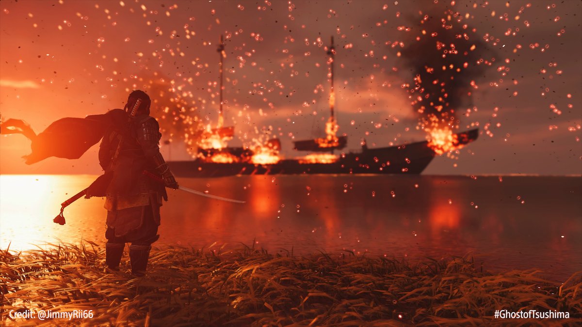 We've been inundated with the most amazing entries in our  #GhostofTsushima   photo mode comp! Here are some that have blown us away 