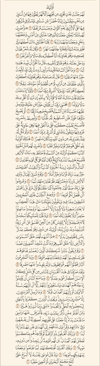 AlMosahf's tweet photo. سورة الكهف https://t.co/fNdmqrdL98