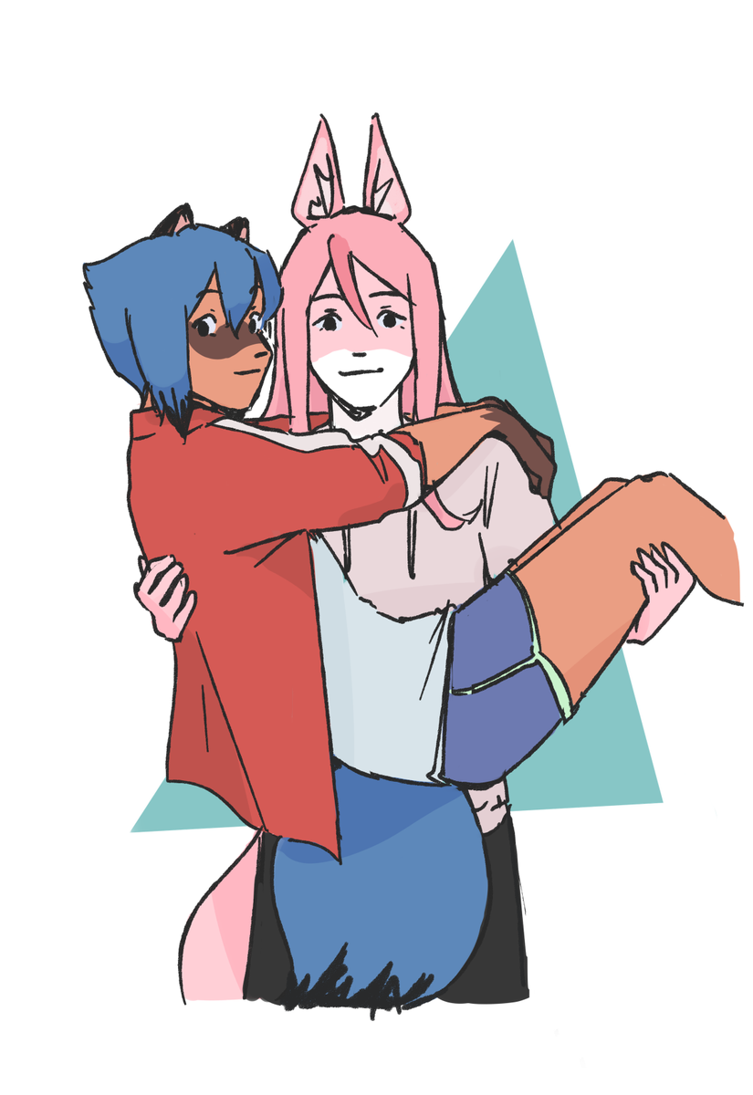 Nazuna And Michiru Time Bna Brandnewan Byubiiのイラスト