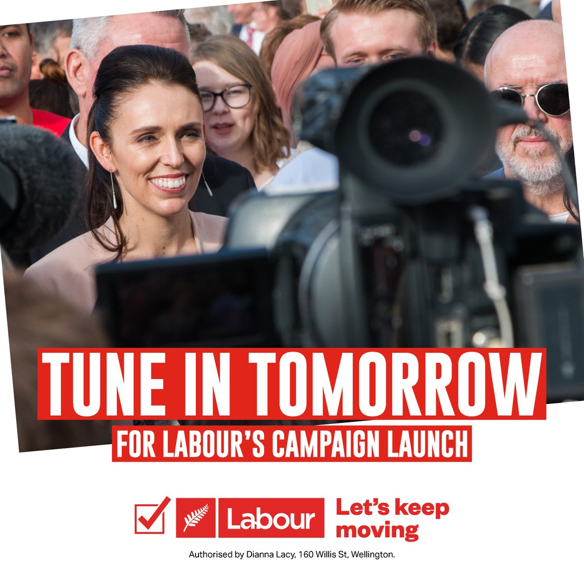 nzlabour's tweet photo. 📢DON'T MISS OUT 📢 Tomorrow our campaign launch will be livestreamed on Facebook from 1pm. Get the link to tune in sent straight to your inbox: https://t.co/9nTCzMx4HV https://t.co/EEhVU6HRew