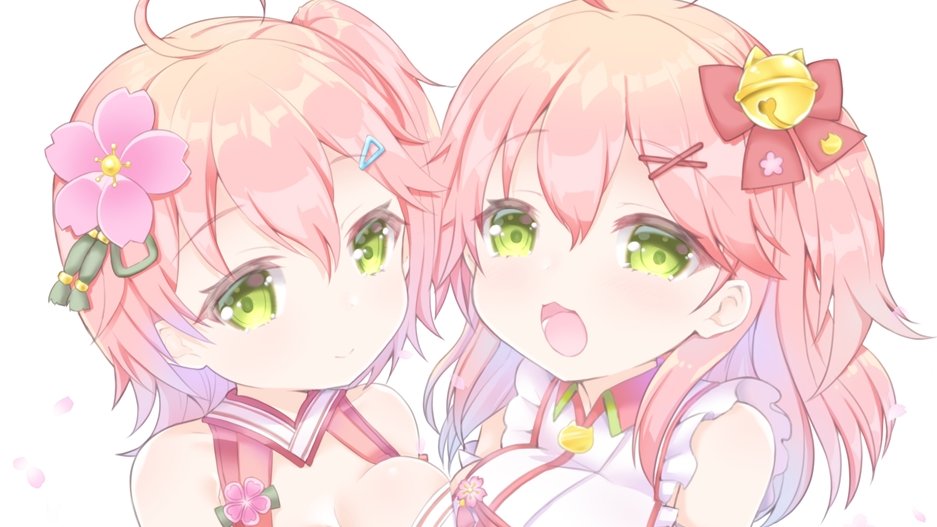 さくらみこ 「みこちゃん2周年&amp;40万人おめでとー??????
ずーっとずっとだいすき」|ゆんちゃ*/お絵描きVtuber結乃りぼん💝のイラスト