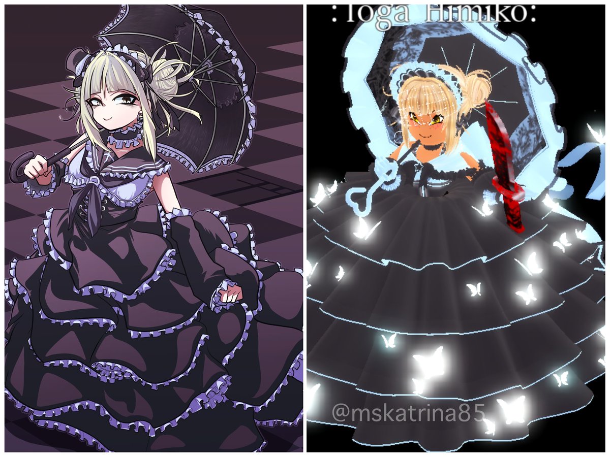 mskatrina85's tweet photo. @LovelyPota My entry:
Toga Himiko from My Hero Academia βΊοΈ. Good luck yall!
#RHCosplayContest https://t.co/QdKBgkyHjB
